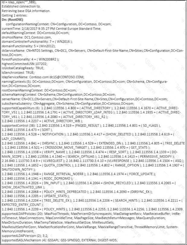 70-742 dumps exhibit