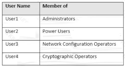 70-742 dumps exhibit